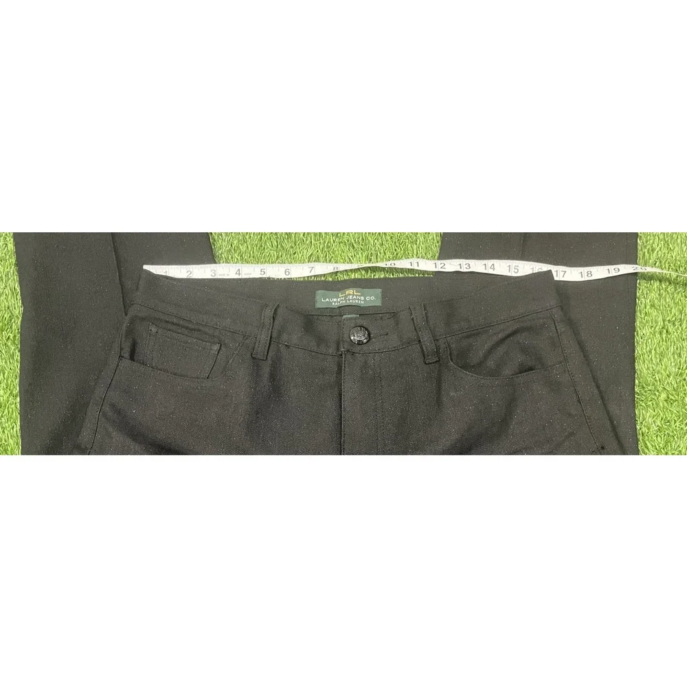 Lauren Ralph Lauren Jeans LRL Womens Snake Serpent On Back Black Sparkle 10 - Picture 8 of 14